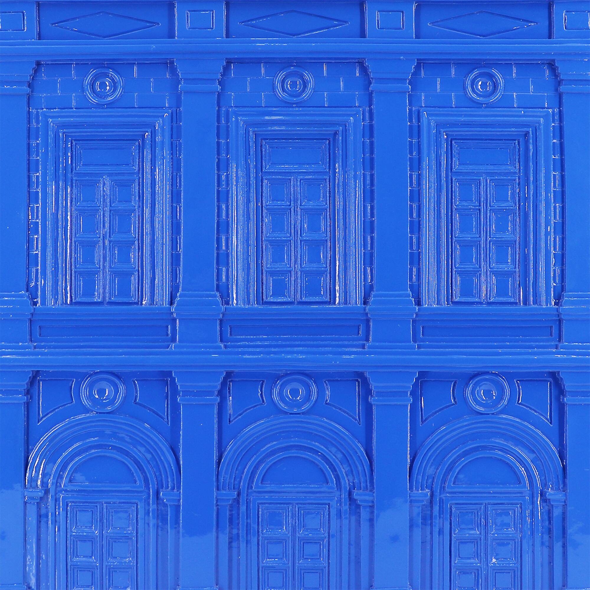 Jonathan Adler x Michaels 21.25" x 22.75" Blue House Accent